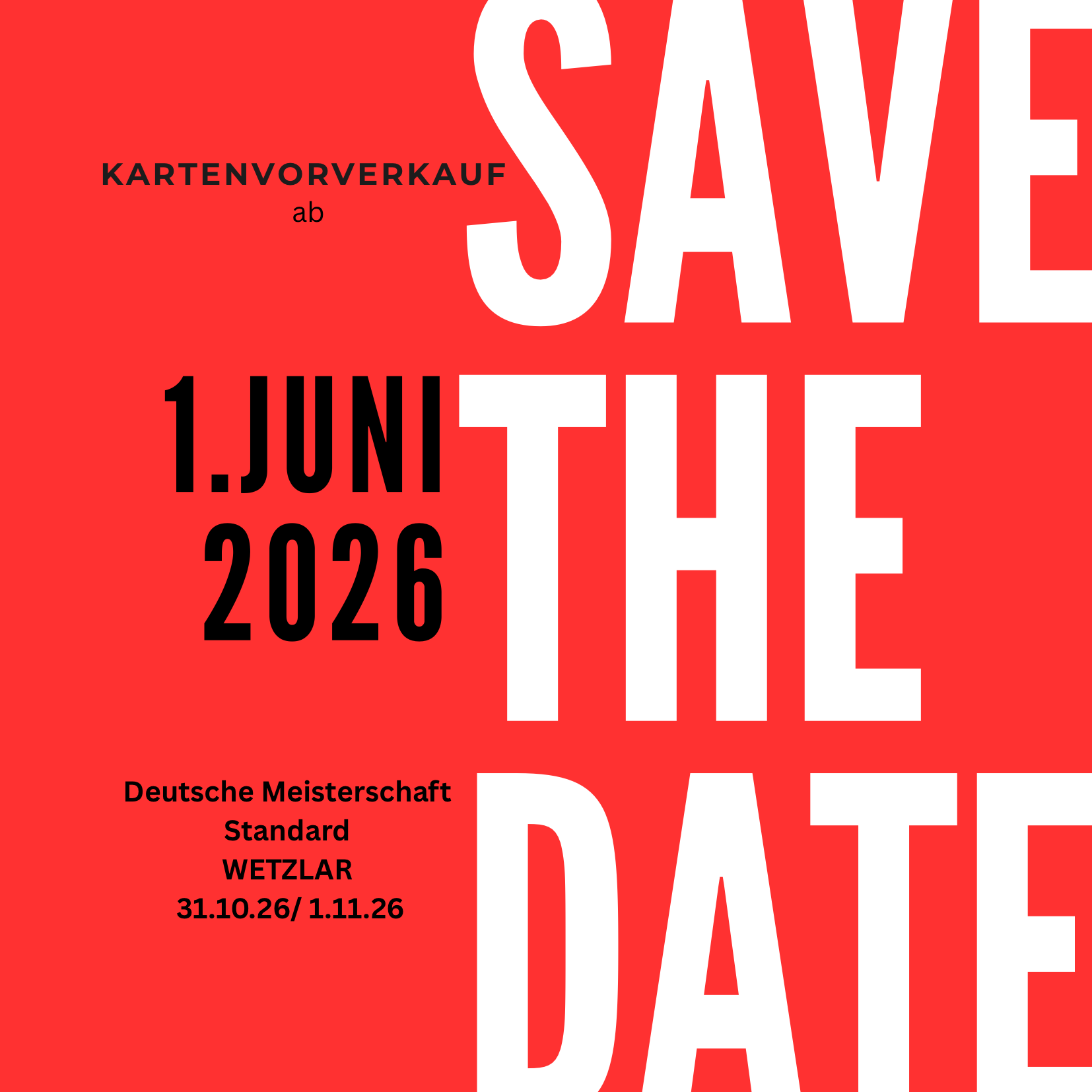 DM 2026 - Save the Date