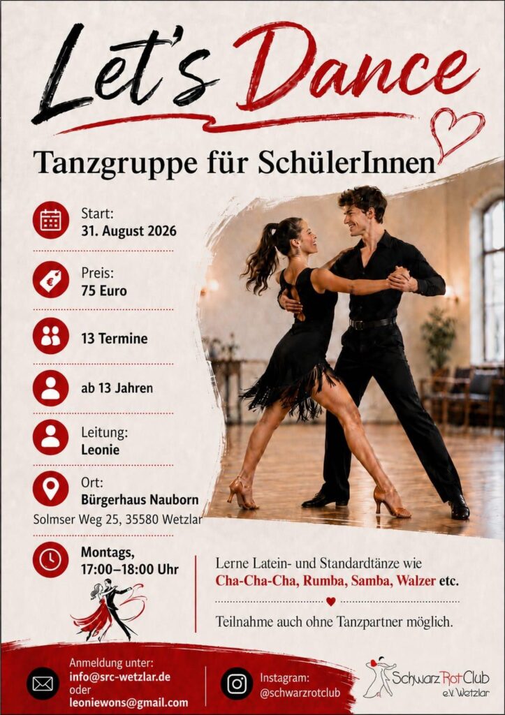 Tanzgruppe für Schülerinnen!