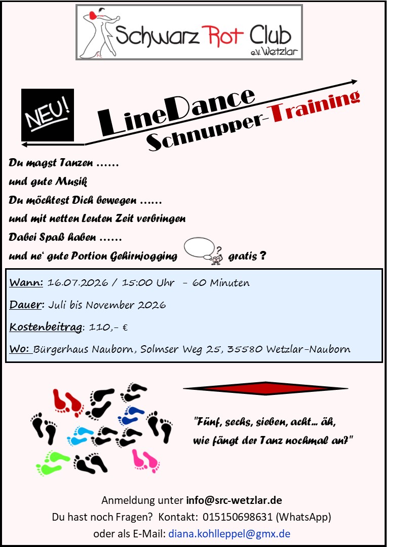 LineDance Schnupper-Training